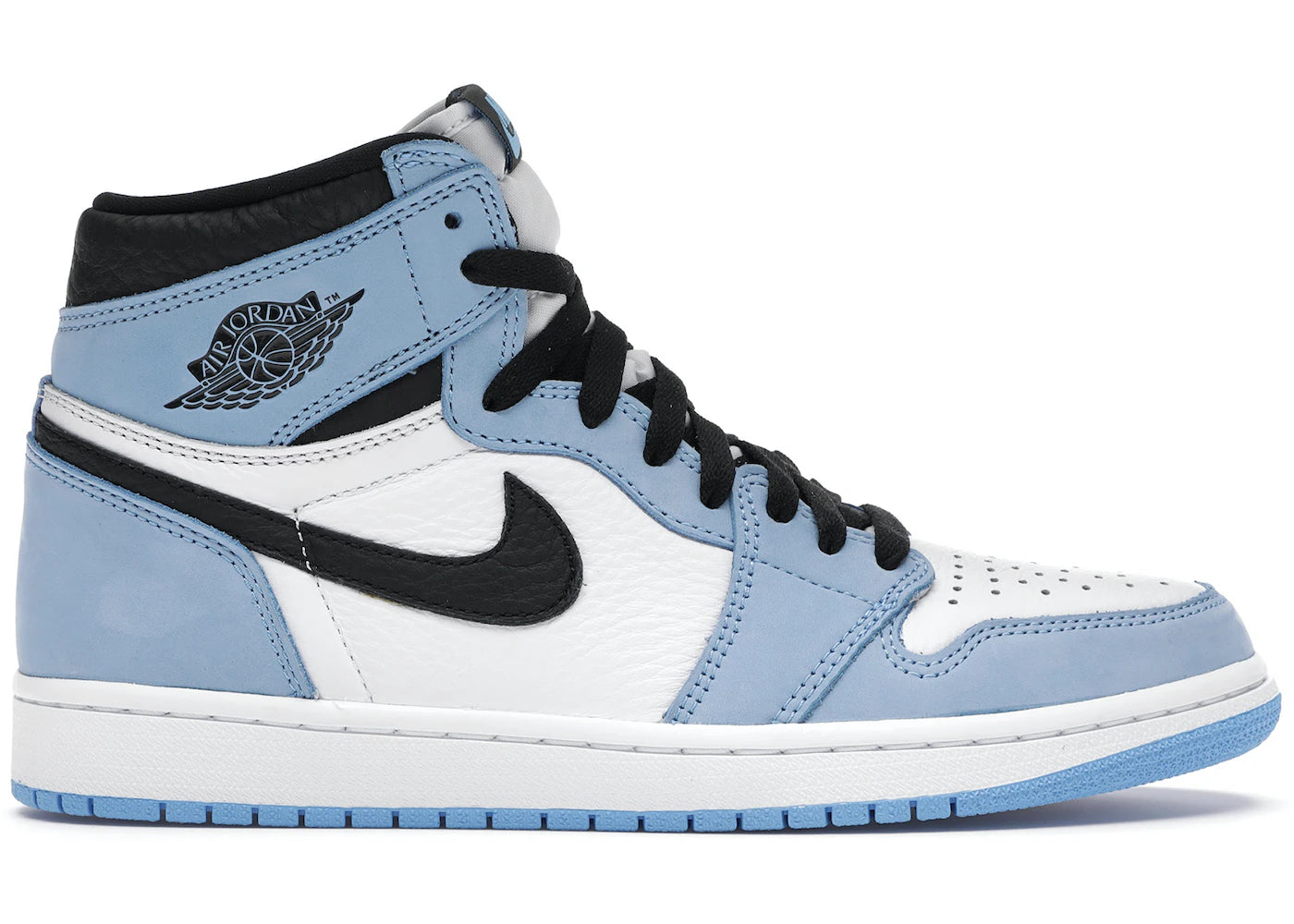 Jordan 1 white blue black on sale