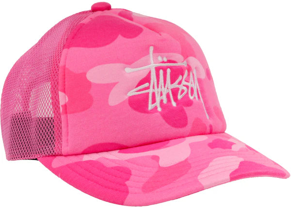 Bape offers x stussy trucker hat