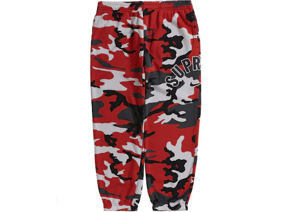 Supreme Nike Arc Sweatpant Red Camo