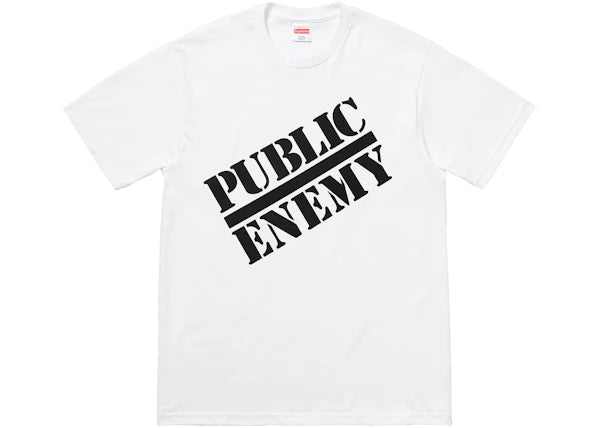 Supreme UNDERCOVER/Public Enemy Tee White – TheLaboratoryOKC