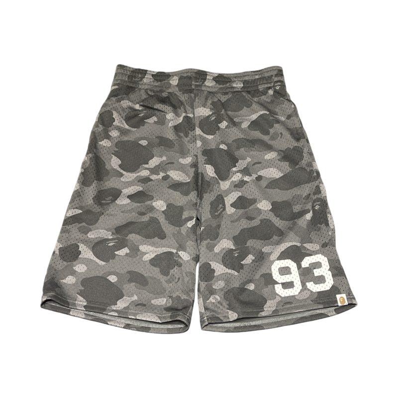 BAPE Basketball Shorts Black Camo