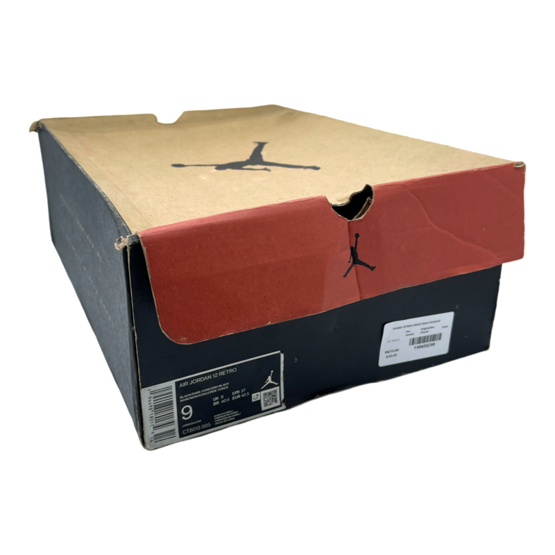 Jordan 12 Retro Black Dark Concord