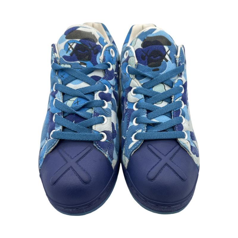 A Bathing Ape Skull Sta KAWS Blue Camo