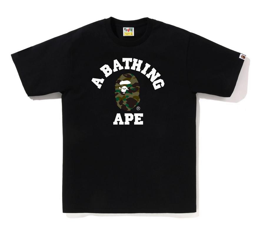 Bape Camo College Logo Tee