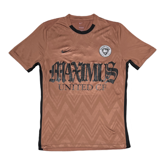 Travis Scott Maximus United CF Complex Con Nike Dri Fit Jersey Brown