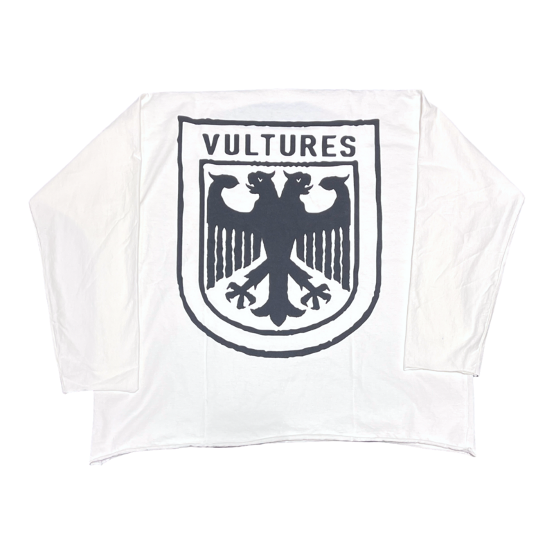 Vultues Tee White Longsleeve -1