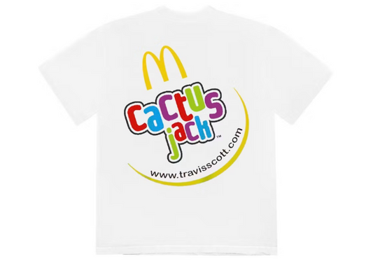 Travis Scott x McDonald's Cj Smile T-shirt