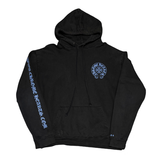 Chrome Hearts Online Exclusive Hoodie Black/Blue