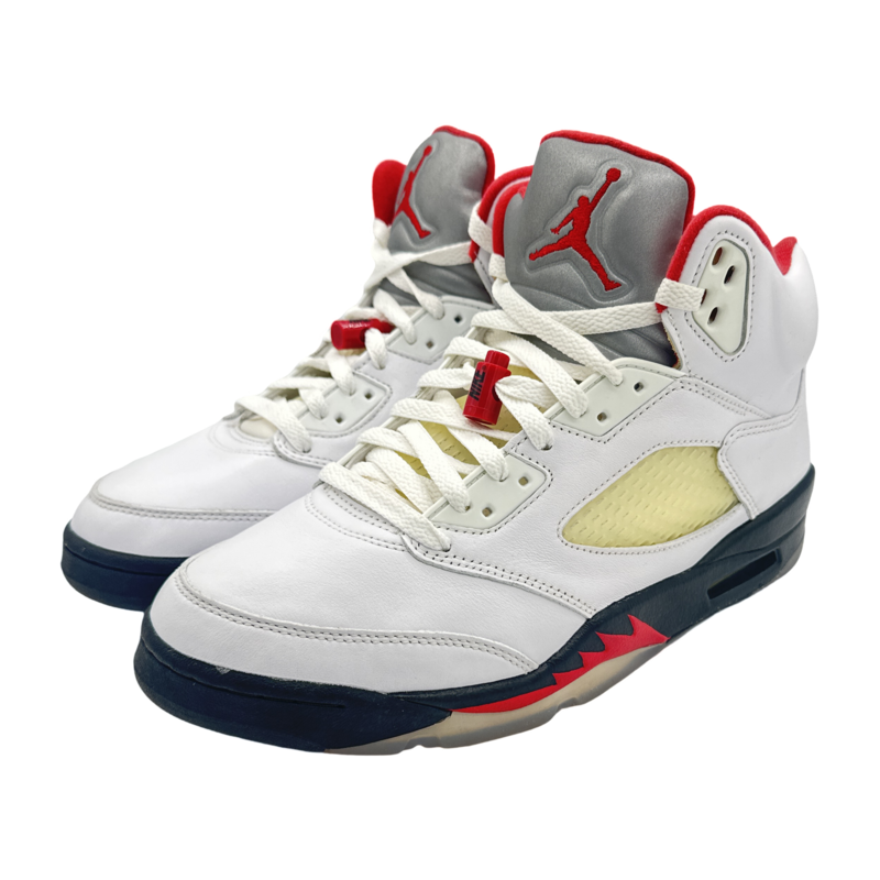 Jordan 5 Retro Fire Red Silver Tongue (2020)