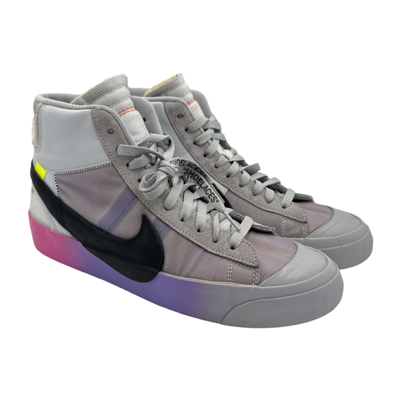 Nike Blazer Mid Off-White Wolf Grey Serena Queen