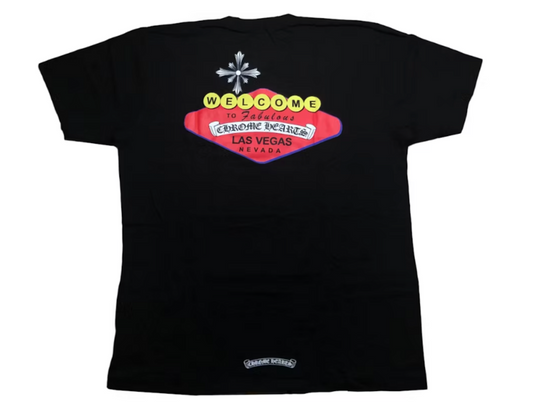 chrome hearts Las Vegas tee black