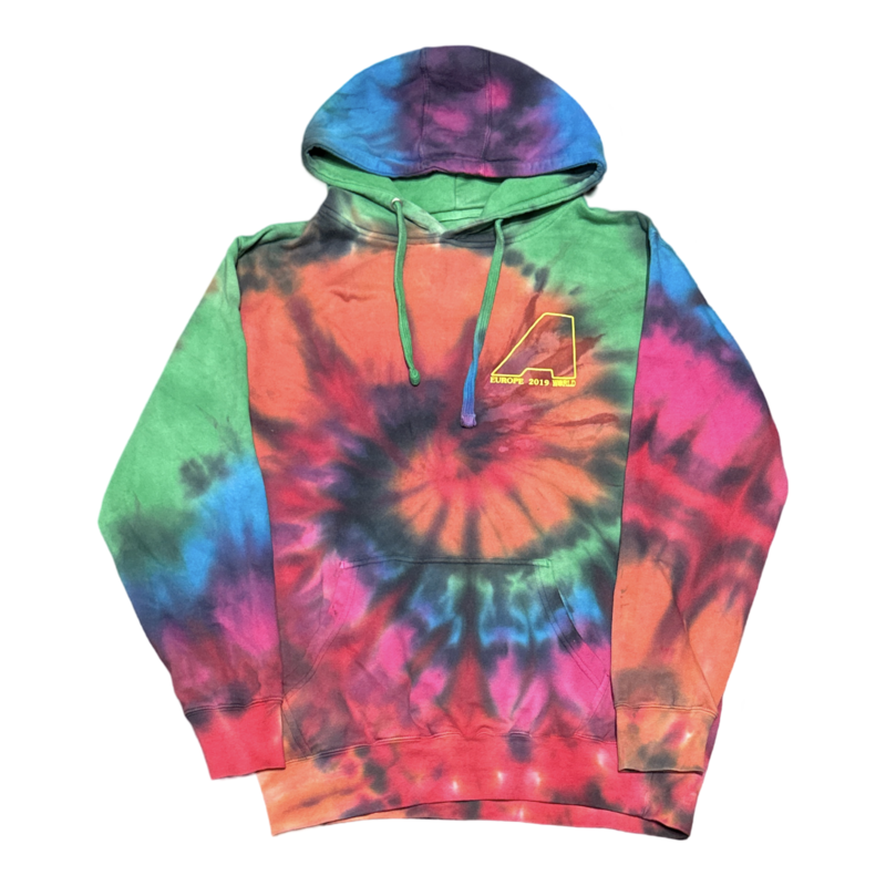 Travis Scott Astroworld Europe Hoodie Tie Dye