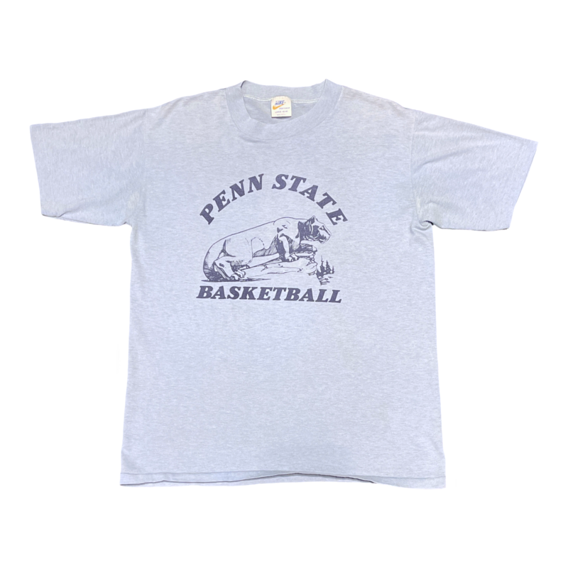 Penn State Basketball Vintage Tee Light Blue