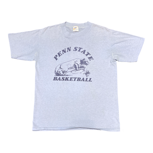 Penn State Basketball Vintage Tee Light Blue