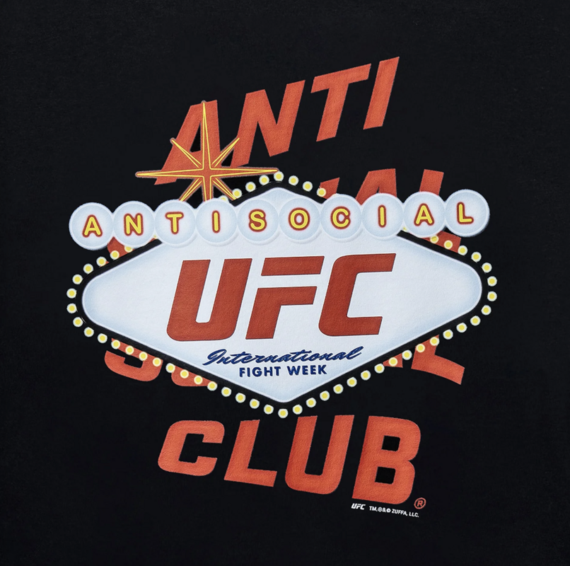 ASSC x UFC Fight Week Tee - Black