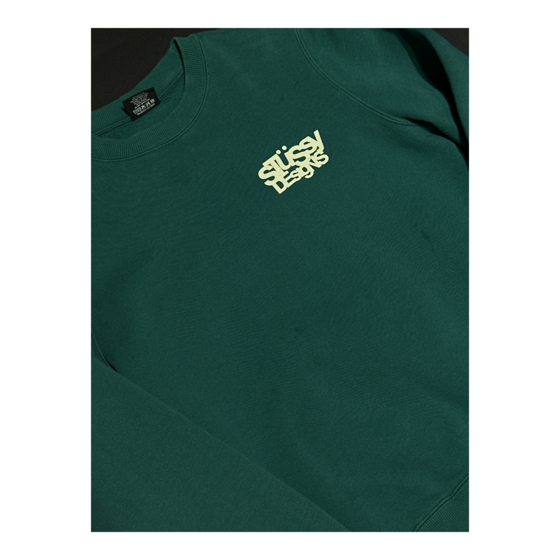 Stussy Designs Crewneck Green