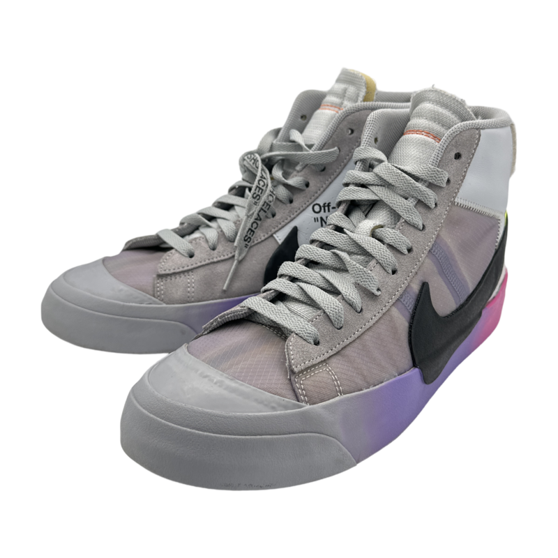 Nike Blazer Mid Off-White Wolf Grey Serena Queen