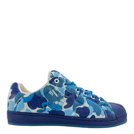 A Bathing Ape Skull Sta KAWS Blue Camo