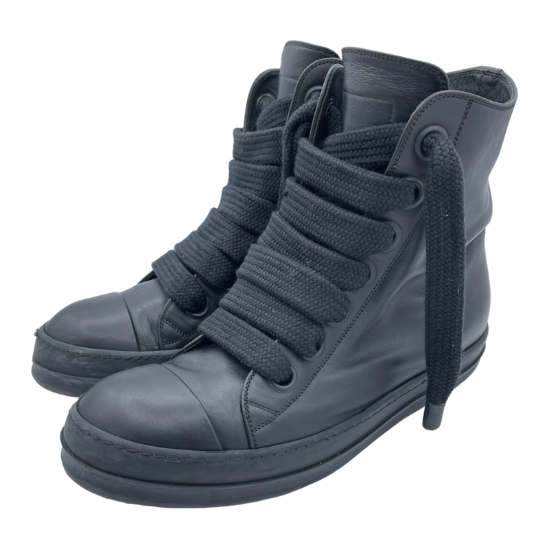 Rick Owens Lido Ramones High Top Black SS24