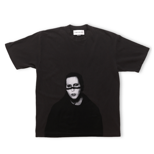 Marilyn Manson T Shirt Charcoal