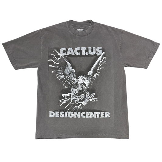 Travis Scott Cactus Design Center Complex Con Tee Grey