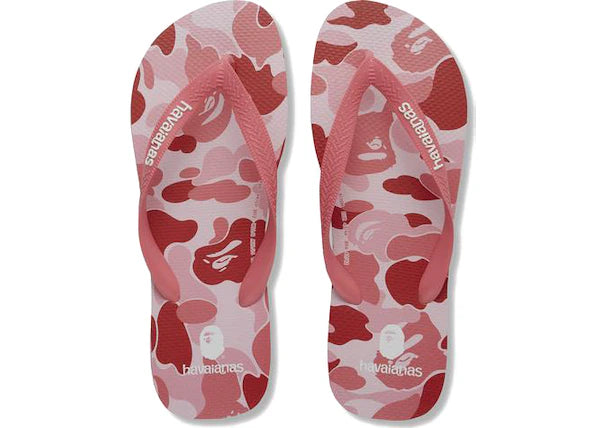 A Bathing Ape Havaianas Pink Camo