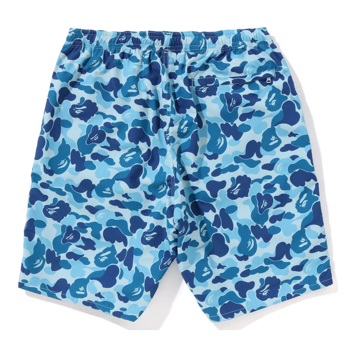 BAPE ABC Blue Camo Beach Shorts (C)
