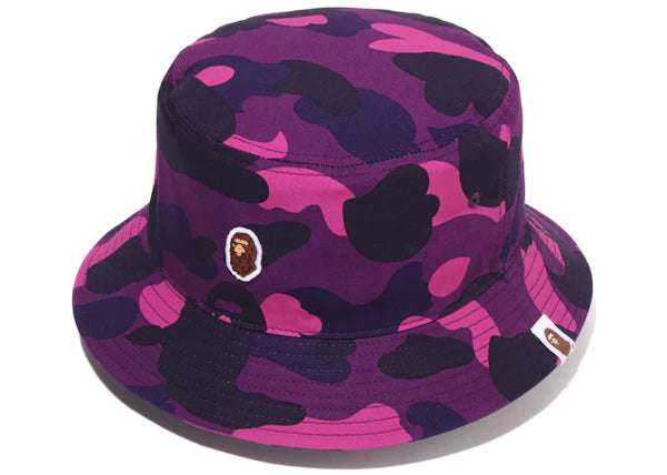 BAPE Color Camo Bucket Hat (FW23) Purple