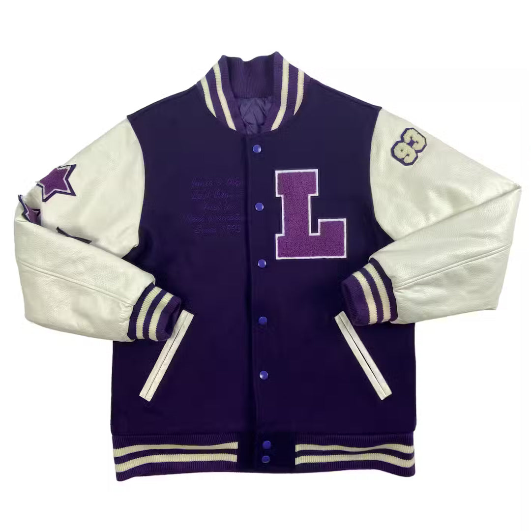 Bape x Undercover Varsity Jacket Purple (C)