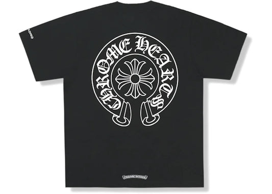 Chrome Hearts Horse Shoe Logo Pocket T-Shirt Black