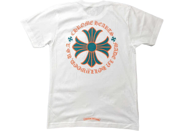 Chrome Hearts Miami Art Basel Exclusive T-shirt White/Green/Orange