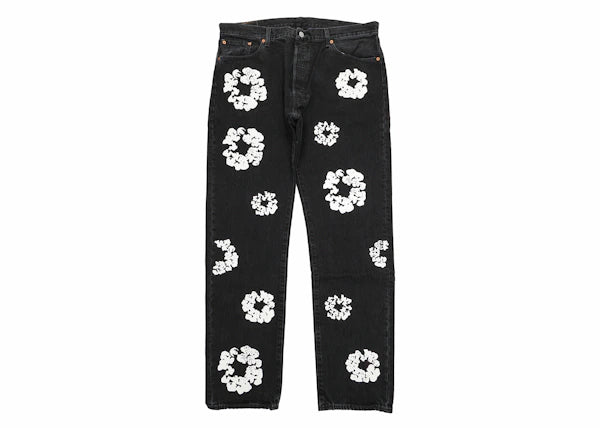 Denim Tears x Levi's Cotton Wreath Jean Black