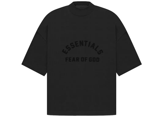 Fear of God Essentials Arch Logo Tee Jet Black