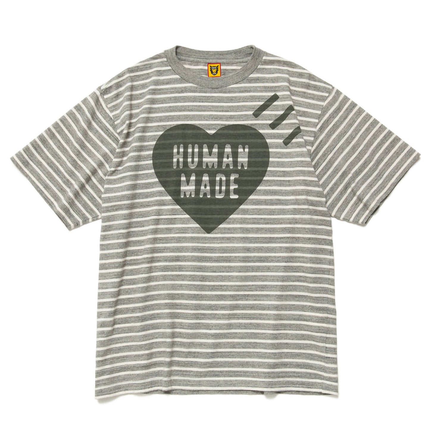 Human Made Striped Heart Tee (C)