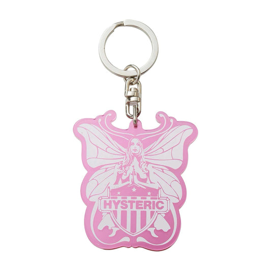 Hysteric Glamour Butterfly Keychain Pink (C) - TheLaboratoryOKC