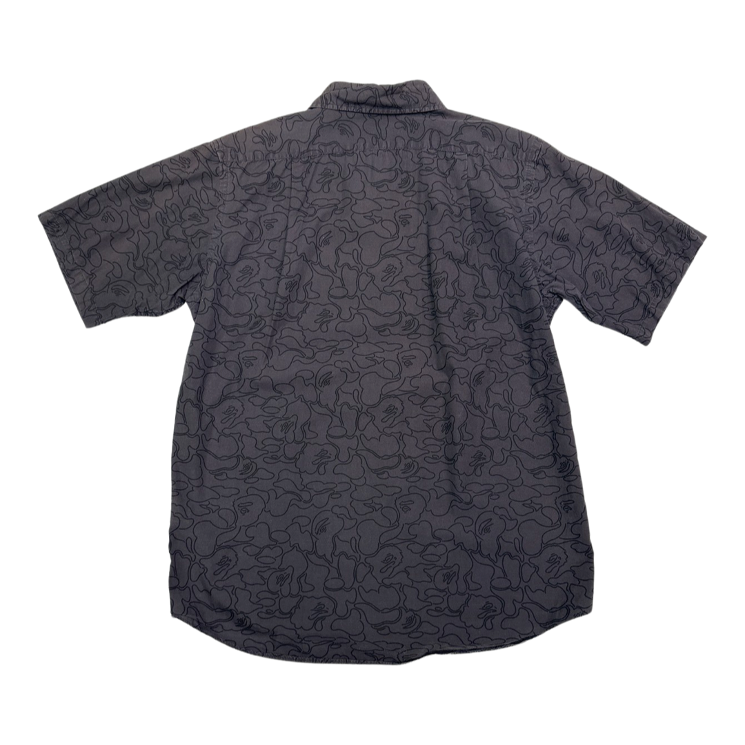 BAPE Stencil Camo Shirt Black (C)