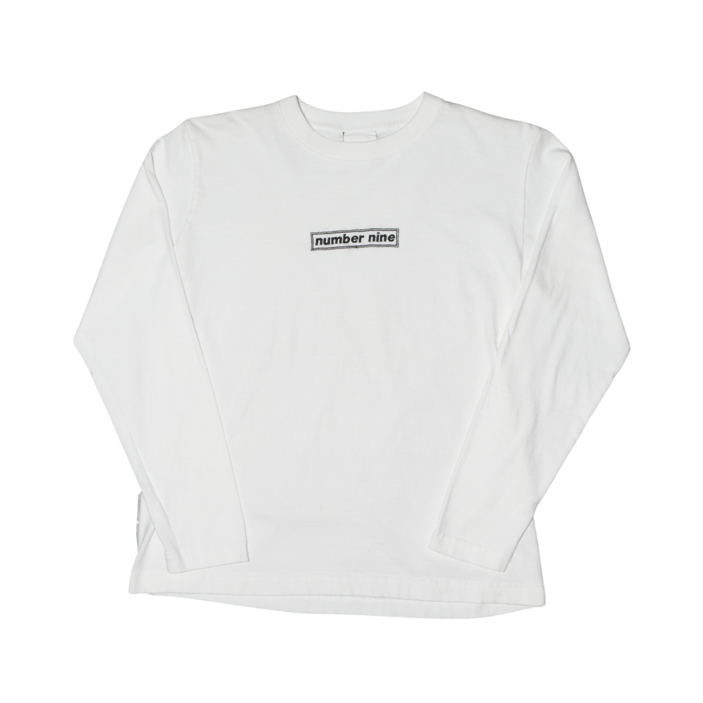 Number (N)ine White Spellout Tee (C)