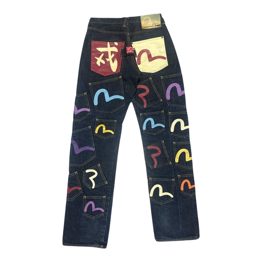 EVISU Multi Pocket Seagull Jeans (C) - TheLaboratoryOKC