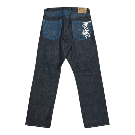Stüssy Rough Rugged Denim Jeans Blue (C) - TheLaboratoryOKC