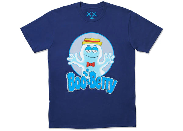 KAWS x Monsters Boo Berry T-shirt Blue