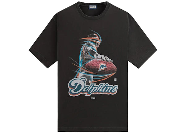 Kith x NFL 47 Dolphins Vintage Tee Black