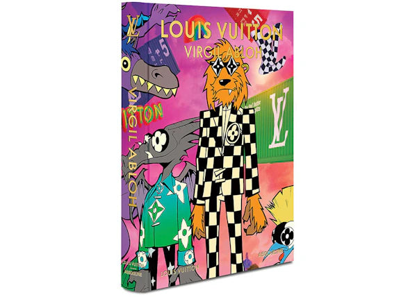 Louis Vuitton Virgil Abloh Cartoon Hardcover Book by Assouline