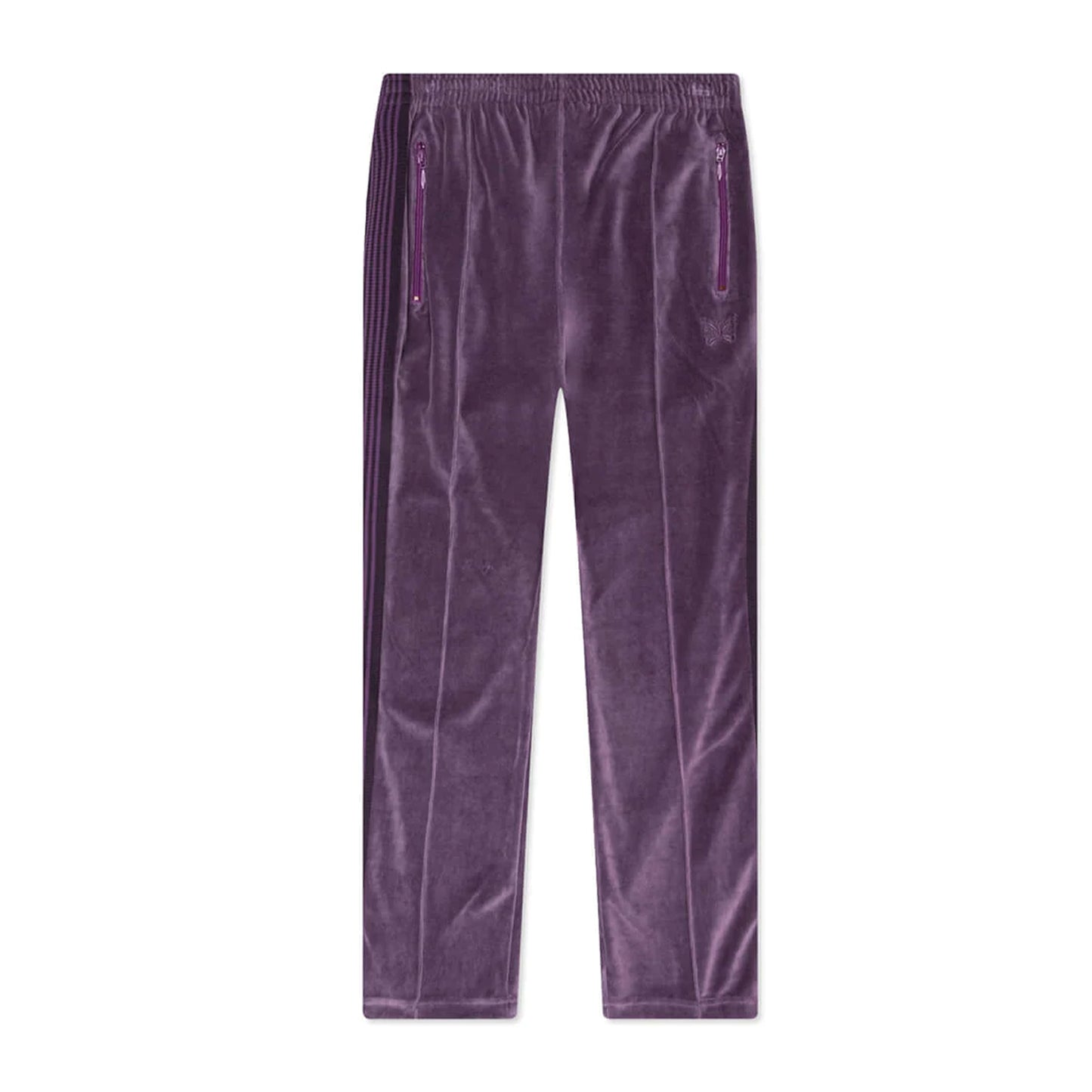 Needles Velour Narrow Track Pants Purple (C)