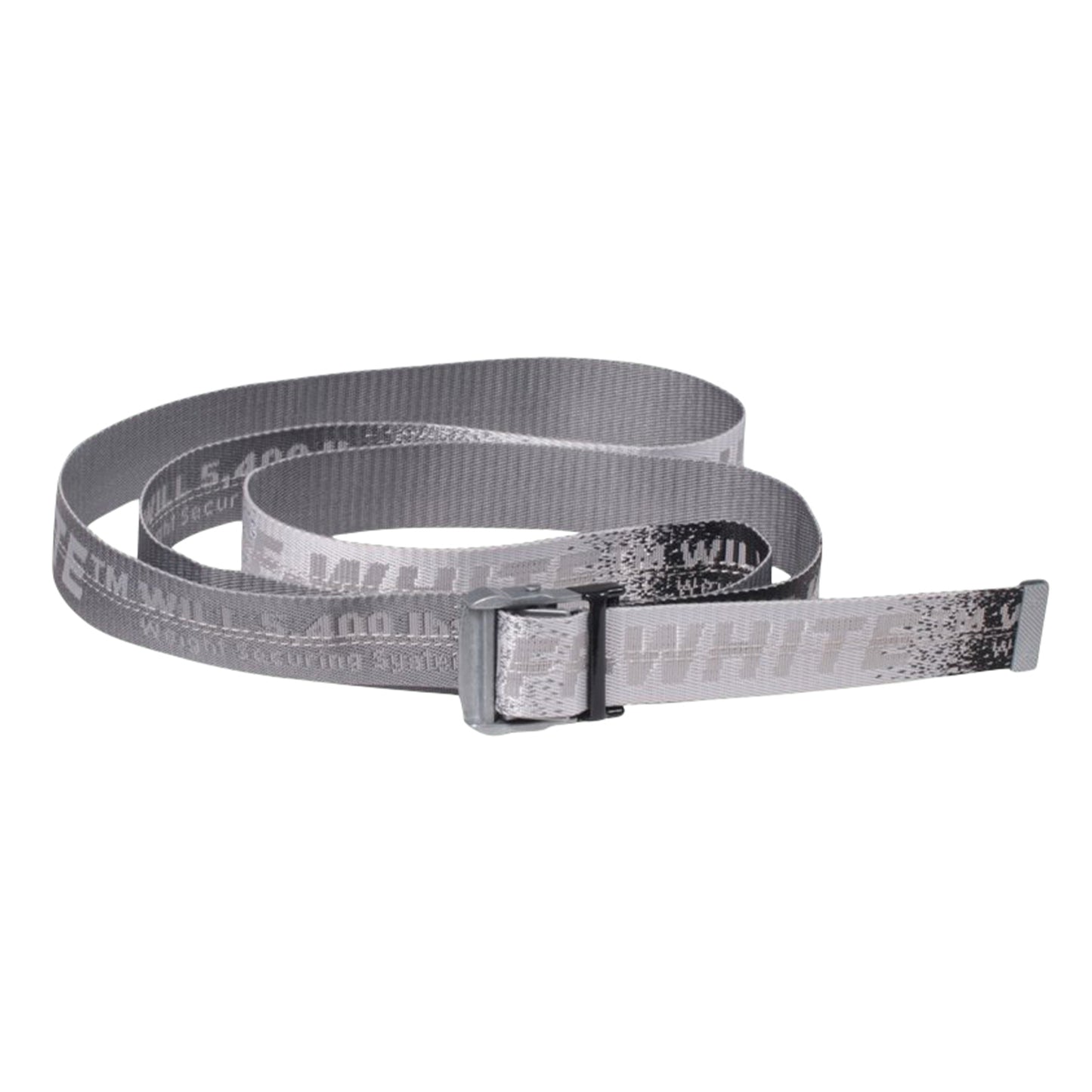 OFF-WHITE Gradient Industrial Belt Grey Black (C)