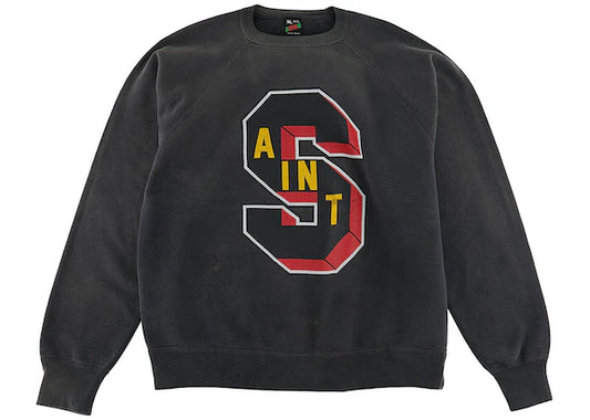 Saint Mxxxxxx x Denim Tears ST Sweatshirt Vintage Black