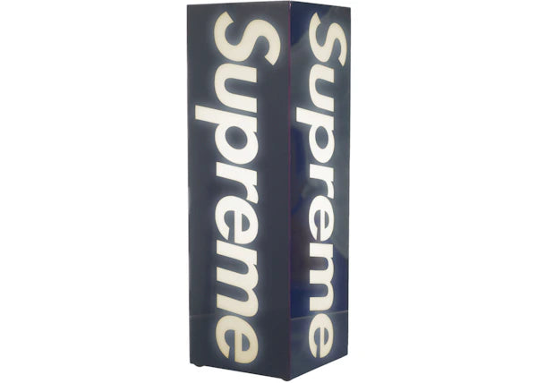 Supreme Box Logo Lamp Blue