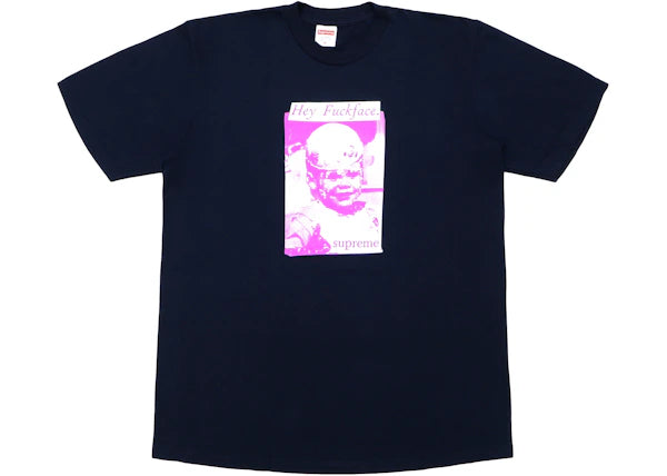 Supreme Fuck Face Tee Navy