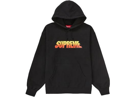 Supreme Gradient Hooded Sweatshirt Black