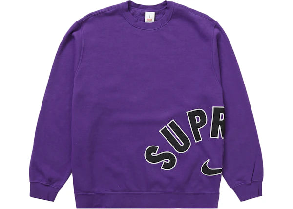 Supreme Nike Arc Crewneck Purple