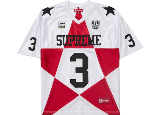 Supreme Star Football Jersey White